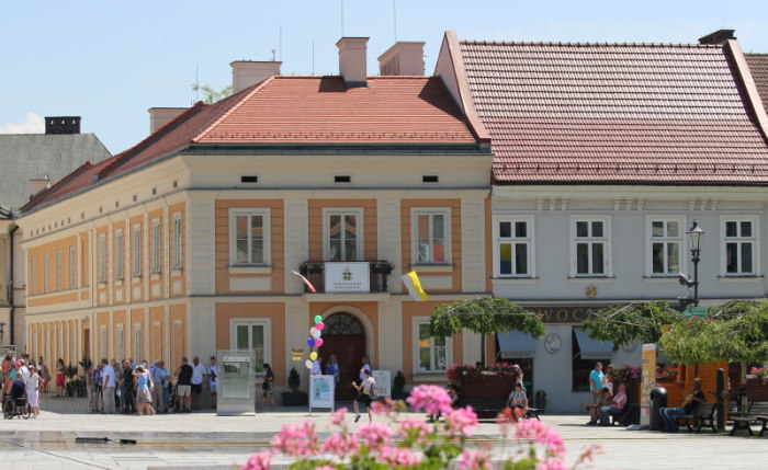 budynek Muzeum - widok od strony rynku