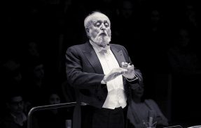 Krzysztof Penderecki portret