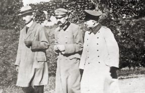 Piłsudski-w-czasie-internowania-w-Magdeburgu domena publiczna